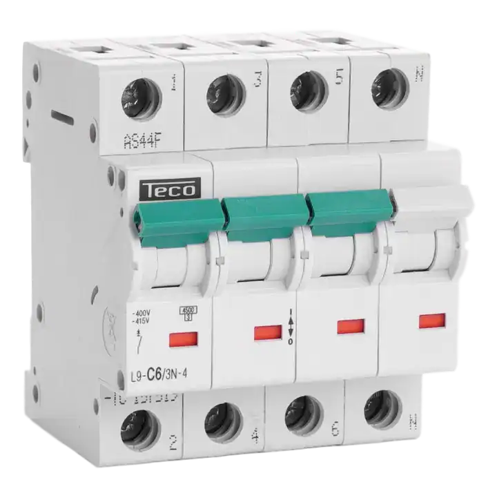 Teconex automaat 4P 6A Curve C