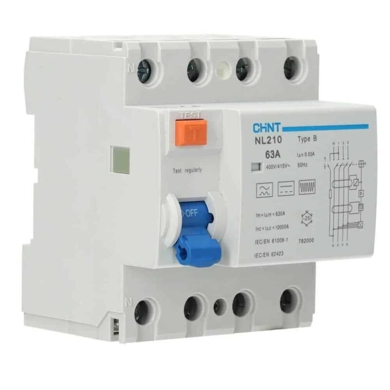 CHINT DIFFERENTIEELSCHAKELAAR 4P 40A 300MA TYPE B