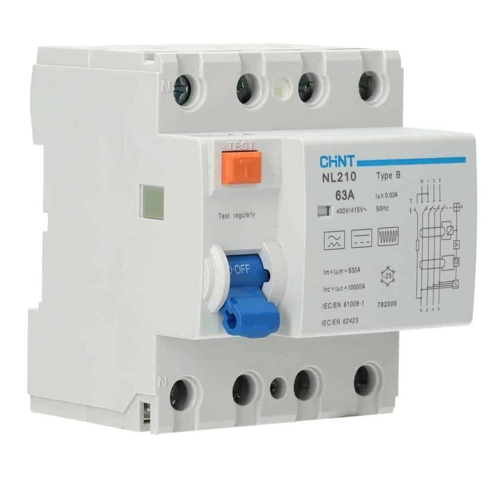 CHINT DIFFERENTIEELSCHAKELAAR 4P 40A 300MA TYPE B