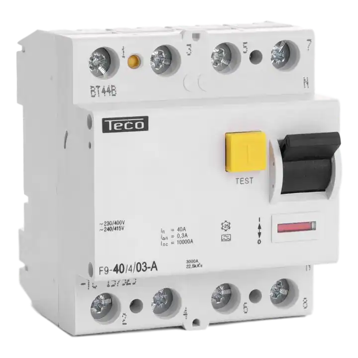 TECONEX DIFFERENTIEELSCHAKELAAR 4P 40A 300MA TYPE A