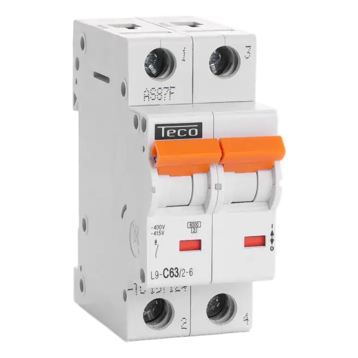 Teconex automaat 2P 63A Curve C