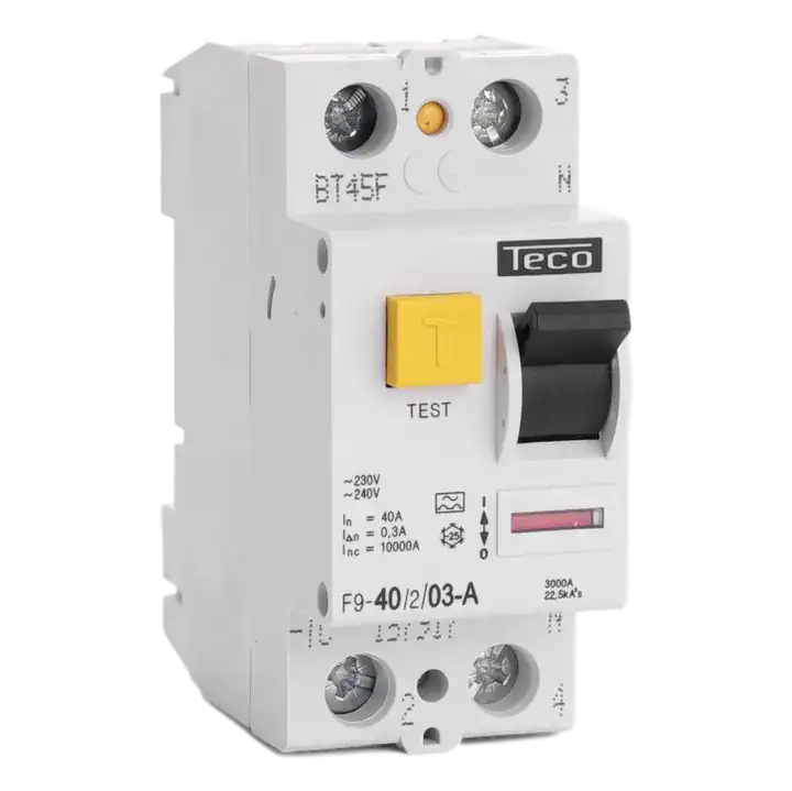 TECONEX DIFFERENTIEELSCHAKELAAR 2P 40A 300MA TYPE A