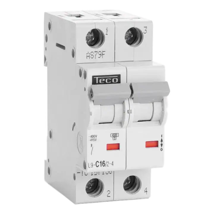 Teconex installatieautomaat 2P 16A Curve C