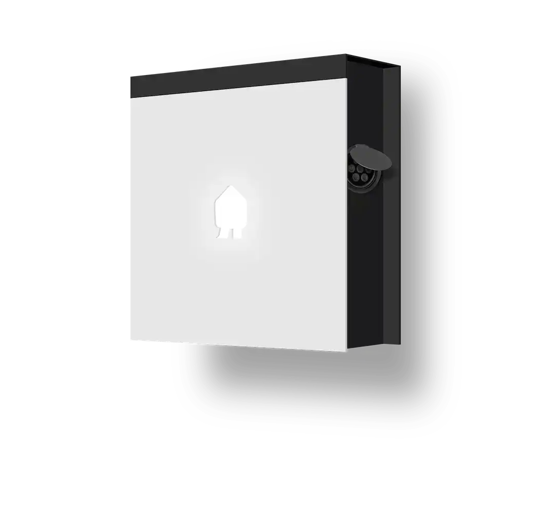 SMAPPEE EV WALL 22kW 1 OF 3-FASE WIT TYPE 2 SOCKET