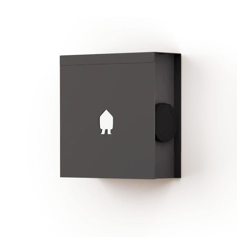 SMAPPEE EV WALL 22kW 1 OF 3-FASE ZWART TYPE 2 SOCKET