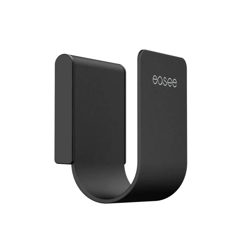 EASEE MONTEERBARE HAAK VOOR KABEL ZWART