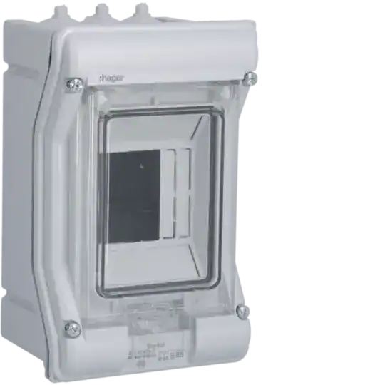 HAGER VERDEELKAST VECTOR 1RIJ 2+1 MODULES