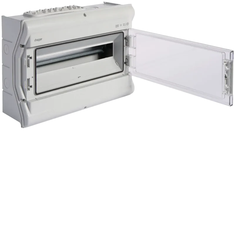 HAGER VERDEELKAST VECTOR 1RIJ 18 MODULES