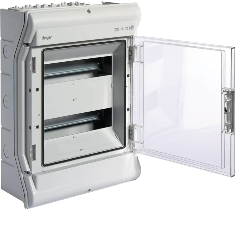 HAGER VERDEELKAST VECTOR 2RIJEN 24 MODULES