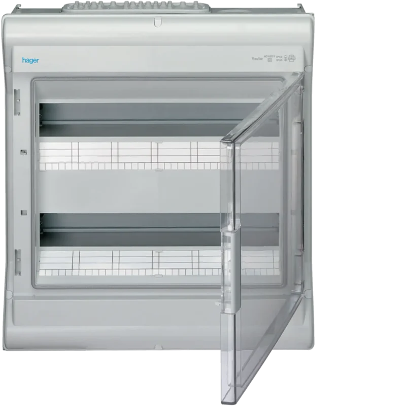 HAGER VERDEELKAST VECTOR 2RIJEN 36 MODULES