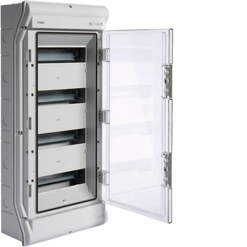 HAGER VERDEELKAST VECTOR 4RIJEN 48 MODULES